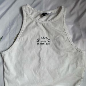 LA crop top